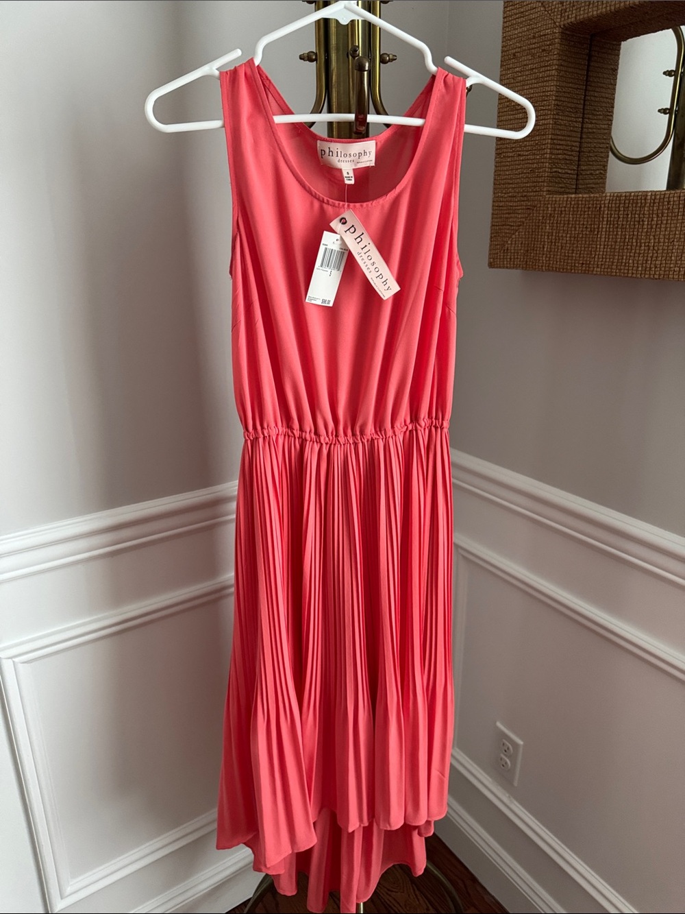 Philosophy Coral Midi Dress